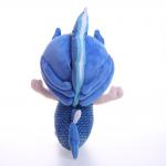 20cm Blue Plush Mermaid Stuffed Animal For Baby To Sleep With