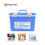 Phefon UN3373 Cold Chain Storage Insulation Cooler Box 12L Medical Cooler Box for sale