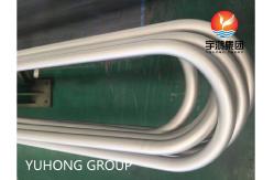 China ASTM B444 UNS No6625 / Inconel 625 U-Tube Nickel Alloy Heat Exchanger Tube supplier