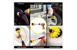 China 11 Pieces Drill Brush Attachment Set For Cleaning Sponge supplier