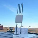 Outdoor Industrial Grade 20Km Long Distance 2.4G 5.2G 5.8G Tri-Band 5400Mbps Wifi 6 Router Wireless Ap Wifi Outdoor Access Point for sale