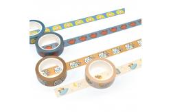 China Custom Adhesive Japanese Tape Printed Decoration Masking Washi Tape supplier