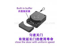 China Builtin Buffer Unform Speed Punch Free Automatic Sensor Door Closer supplier