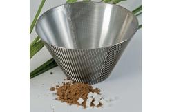 China Customized Triangle Wedge Wire Centrifuge Basket with Polishing supplier