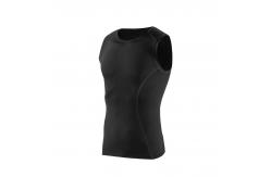 China Fitness Suit Quick Drying Mens Sleeveless Vest Sports Sleeveless Tight Basketball Training supplier