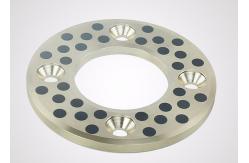 China Oilless Graphite Plugged Bronze Bearings With High Corrosion Resistant supplier