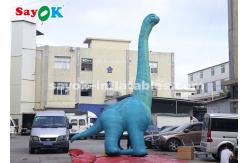 China 7m H Giant Inflatable Dinosaur Model With Air Blower For Exhibition supplier