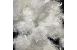 China Virgin Down-Like Microfiber 0.7D*12MM, Ultra Soft Fluffy Siliconized Polyester Staple Fiber for Bedding Filling Garment Lining supplier