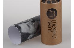 China Customized Printing Kraft Paper Tube Packaging with cardboard tank body supplier