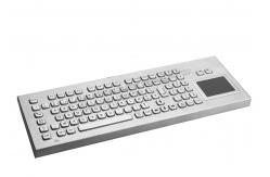 China Ip65 Metal Rugged Keyboard With Touchpad And Full Functionalities supplier