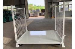 China Collapsible Tier Rack Pallet Stacking Frames For Warehouse Mobile Stacking Racks supplier