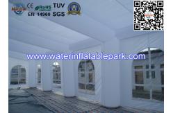 China White Inflatable Party Tent for Outdoor Activity and Events supplier