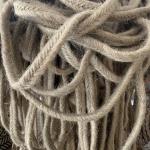 Elastic Hemp Rope Raw Nylon Polyester For Bag Shoes Garments for sale