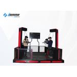 Black And Red Colour Led Light Virtual Reality Simulator With Immersive Game for sale