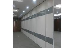 China Commercial Soundproof Movable Folding Partition Walls For Office / Conference Room supplier