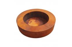 China 800mm Diameter Steel Sphere Firepit Heater Garden Round Fire Burner Fire Pit supplier