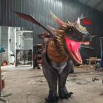 Animatronic Realistic Dragon Costume For Indoor / Outdoor for sale