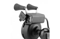 China Navigation Two Wheeler Mobile Holder , FCC 5V 2A Dirt Bike Iphone Mount supplier