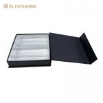 High End Chocolate Gift BoxesGlossy/Matte Lamination  Packaging Macaron Gift Box With PVC Insert Food Paper Cardboard Chocolate Candy Rigid Boxes for sale