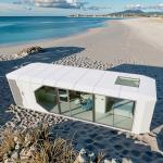 Comfort And Efficiency Mobile Space Capsule With Kitchen Customizable Ecocapsule House for sale