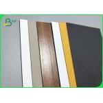 1MM 2MM Thickness Grey Chipoard Black Back Strong Deflection for sale
