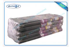 China Degradable Friendly Heavy Duty Weed Control Fabric Roll Black Agriculture Non Woven Cover supplier