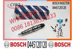 China High Quality New Diesel Fuel Injector Assy 4945807 0445120120 supplier