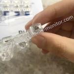Reusable Electrode Adapter Clear Tab Snap Adapter Set REF989803166031 10 Pieces per Bag