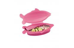 China 600ml Collapsible Odorless Silicone Fish Steamer supplier