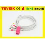 Teveik Manufacturer Disposable Medical PVC ECG Cable For Patient Monitor, 5 leads for sale