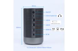 China Android 7.1 1080P 3D Home Theater Projector Wifi Video Game Beamer supplier