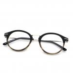 Acetate Glasses Frame Vintage Handmade Polygon Eyeglasses MR 6038 for sale