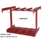 Durable Gas Bottle Storage Rack , Oxygen Bottle Rack For Welding Truck for sale