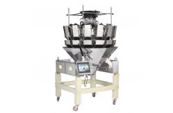 China SS304 Frame Dimple Surface 2000g Multihead Weigher supplier