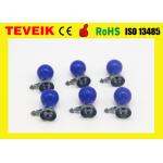 Reusable Suction bulb ECG Electrodes, medical ECG chest electrode bulb for Adlut
