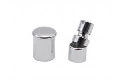 China 15mm Silver Aluminum Perfume Spray Pump With Mushroom Cap supplier
