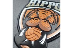 China 3D TPU High Frequency Custom Clothing Patches For Sportswear supplier