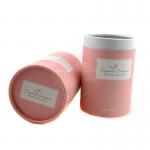 Biodegradable White Cardboard Paper Cans Packaging Embossing for sale