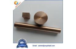 China W70cu30 Customized Tungsten Alloy Products Copper Tungsten Rod supplier