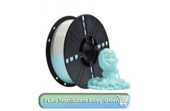 China PLA Filament  3D Printer Filament 1.75mm Glow Blue-Green 1kg 3d Printing supplier