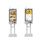 Android/Win7/8/10 Operating Restaurant Self Ordering Kiosk with Touch Screen for sale