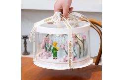 China Custom Design Cake Packaging Boxes With CMYK / Pantone Printing And Matt Lamination supplier