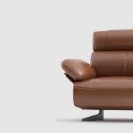 Customized iso Single Leather Recliner Sofa Two Seater Living Room