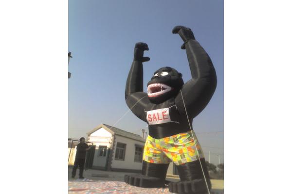 Inflatable advertising gorilla / inflatable advertising monkey / inflatable promotion