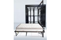 China Pulling Out Metal Wire Display Racks 250mm Large Mattress Display Stand supplier
