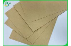 China Roll 60g Sack 300g Unbleached Kraft Paper Board Sheet Rigid Food Box Material supplier
