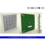 15 Keys Smart Door Access System Rugged Keypad Stainless Steel Outdoor