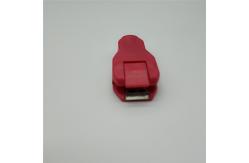 China Red Banana Needle To Tab EKG Adapter For Adult / Pediatric Multifunction Conversion supplier
