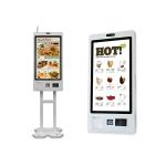 10points Capacitive Touch Self Service Checkout Machine for Wall-mounted Installation for sale