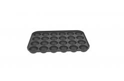China 1200W Red Electric Takoyaki Pan With Removable Plate And Metal Top Cover supplier